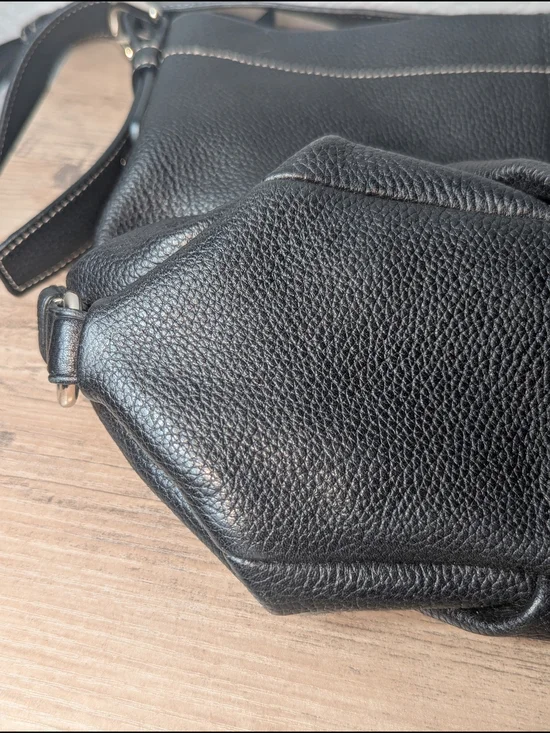 Coach Leather Pebble Black Shoulder bag K1276-F15064 - Picture 12 of 16